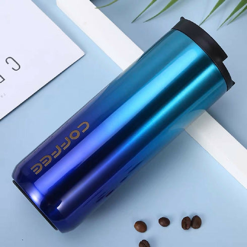 Simple Stainless Steel Insulated Cup Direct Drinking Coffee Mug